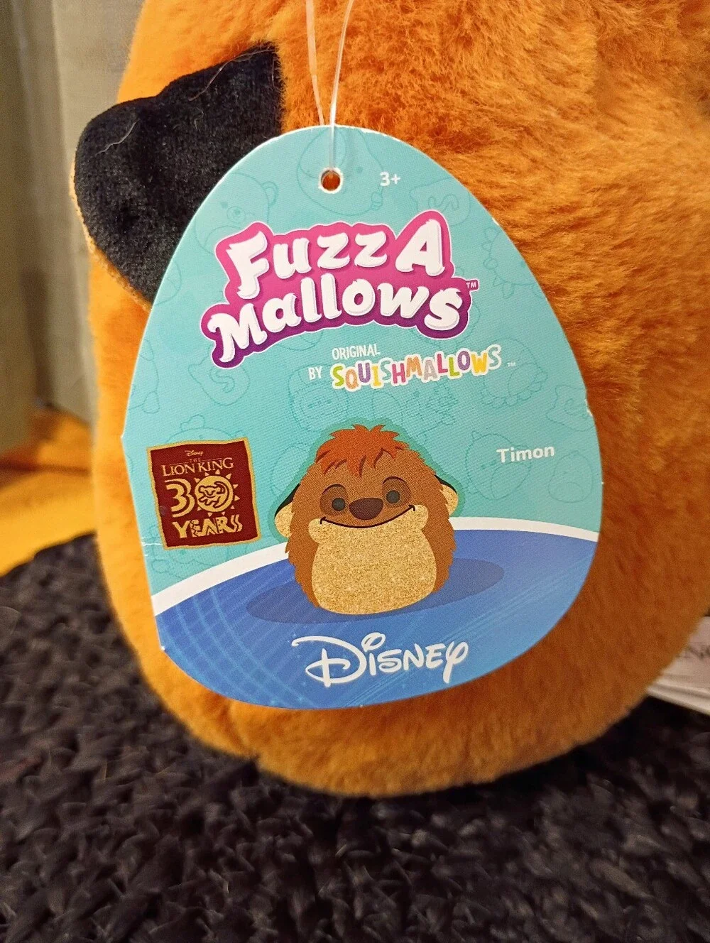 NWT Squismallows Fuzz A Mallow Disney Lion King Timon 30th Anniversary 8